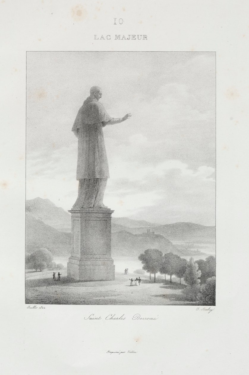 Reise til Italia i 1822, 1833. av Jean Baptiste Isabey