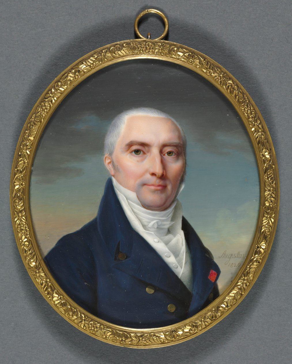 Portrett av Antoine Roy, 1820. av Jean Baptiste Jacques Augustin