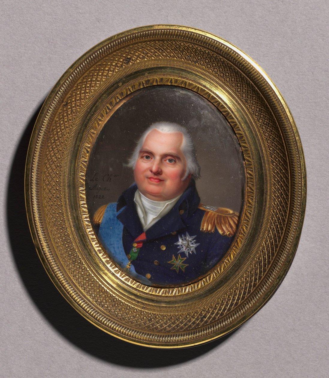 Portrett av Louis XVIII, 1822. av Jean Baptiste Jacques Augustin
