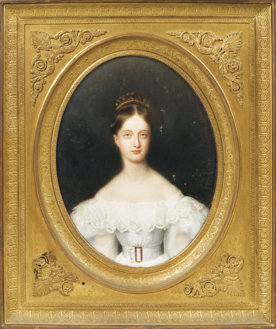 Prinsesse Clémentine av Orléans 1817-1907, prinsesse av Saxe-Coburg og Gotha, 1830 av Jean Baptiste Joseph Duchesne