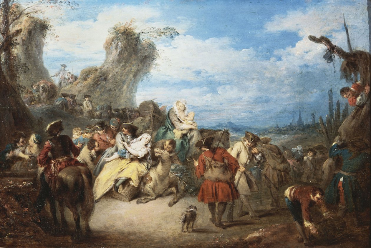 Troppens mars, kalt krig av Jean Baptiste Joseph Pater