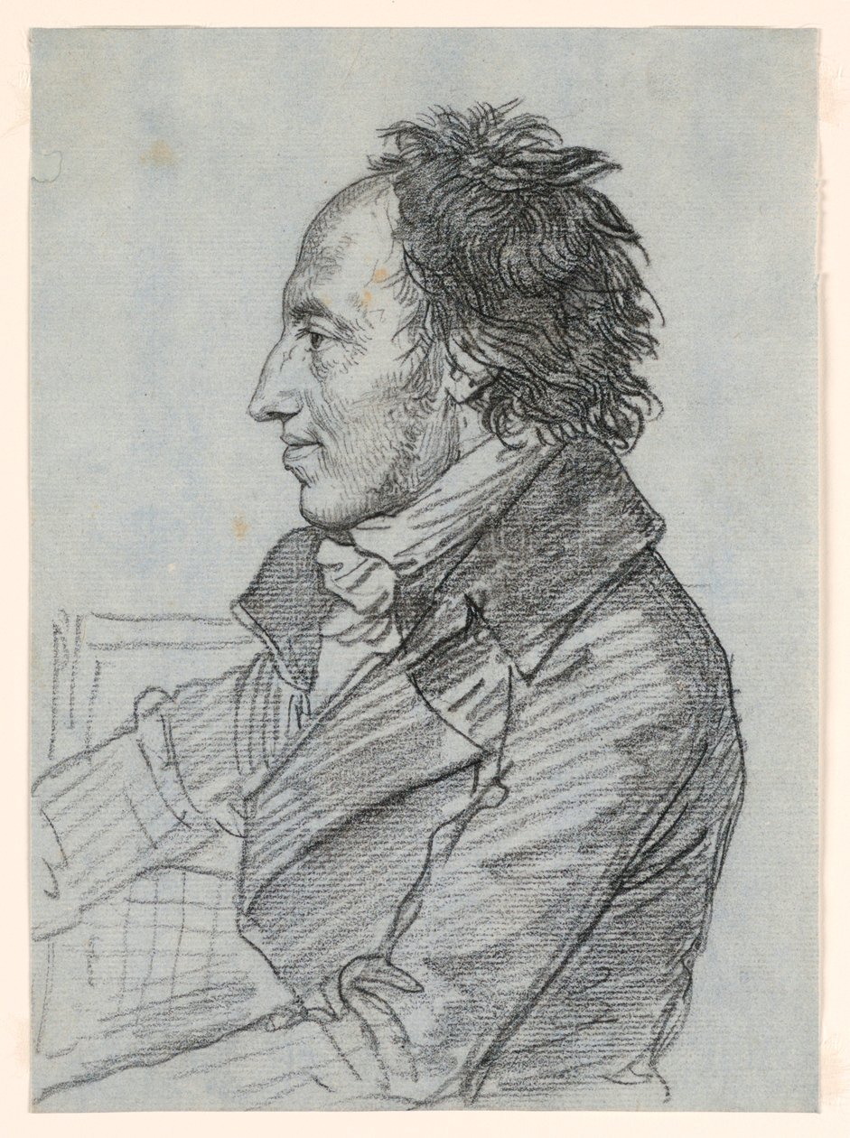 Portretul unui Mannorwegian av Jean Baptiste Joseph Wicar