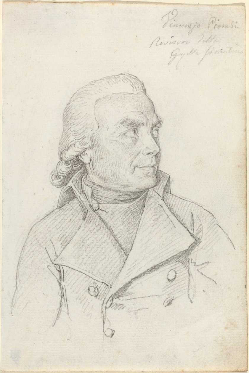 Vincenzio Piombi av Jean Baptiste Joseph Wicar