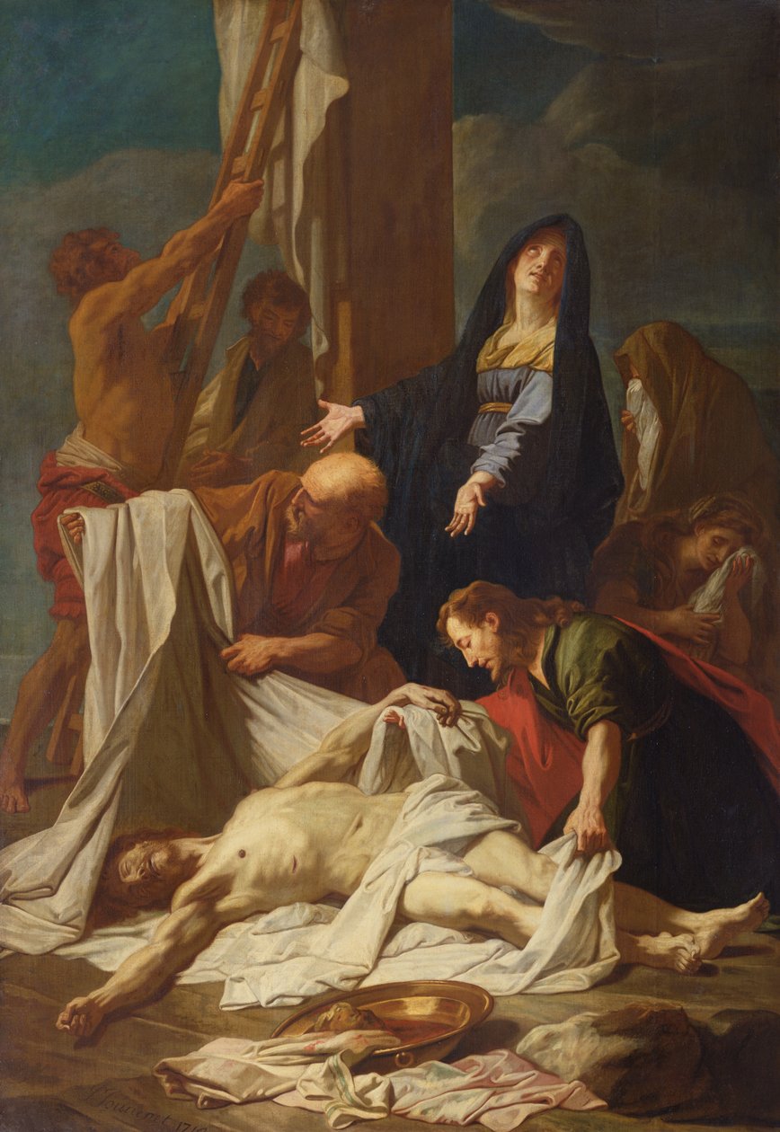 Kristi nedstigning fra korset av Jean Baptiste Jouvenet