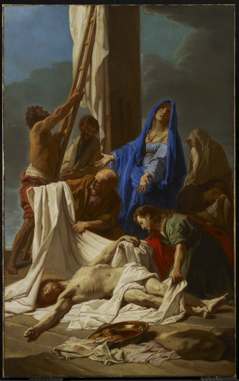 Klagesangen, ca. 1704 av Jean Baptiste Jouvenet