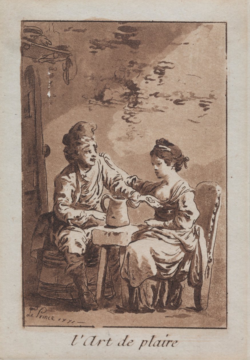 Kunsten å glede, 1771. av Jean Baptiste Le Prince
