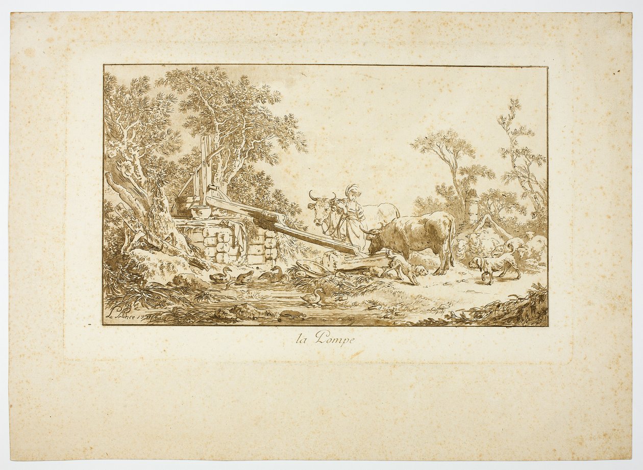 Pumpen av Jean Baptiste Le Prince