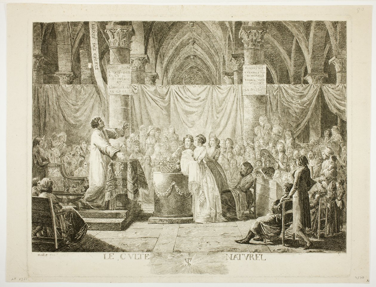 Naturlig tilbedelse av Jean Baptiste Mallet
