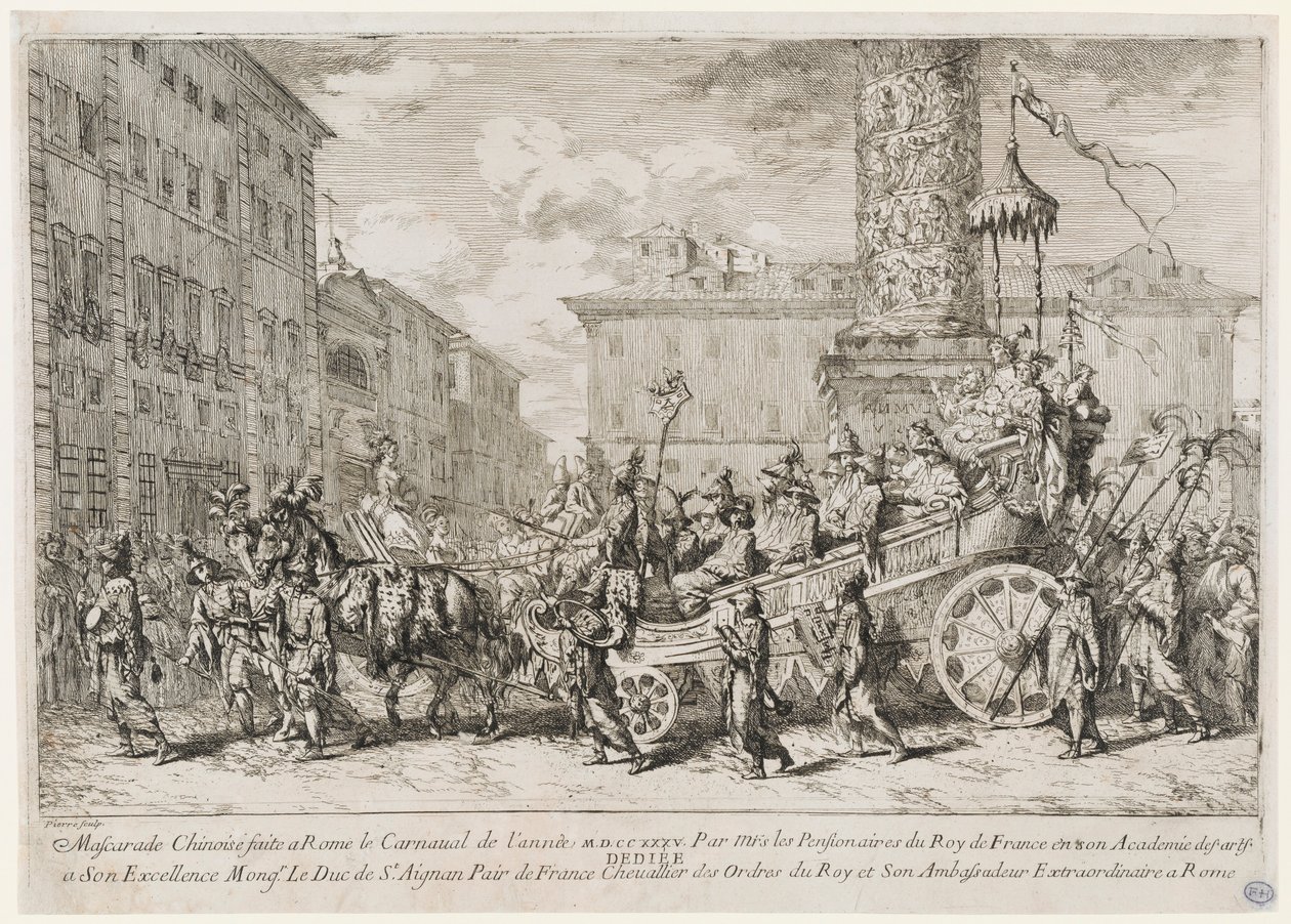 Den kinesiske maskerade av Jean Baptiste Marie Pierre