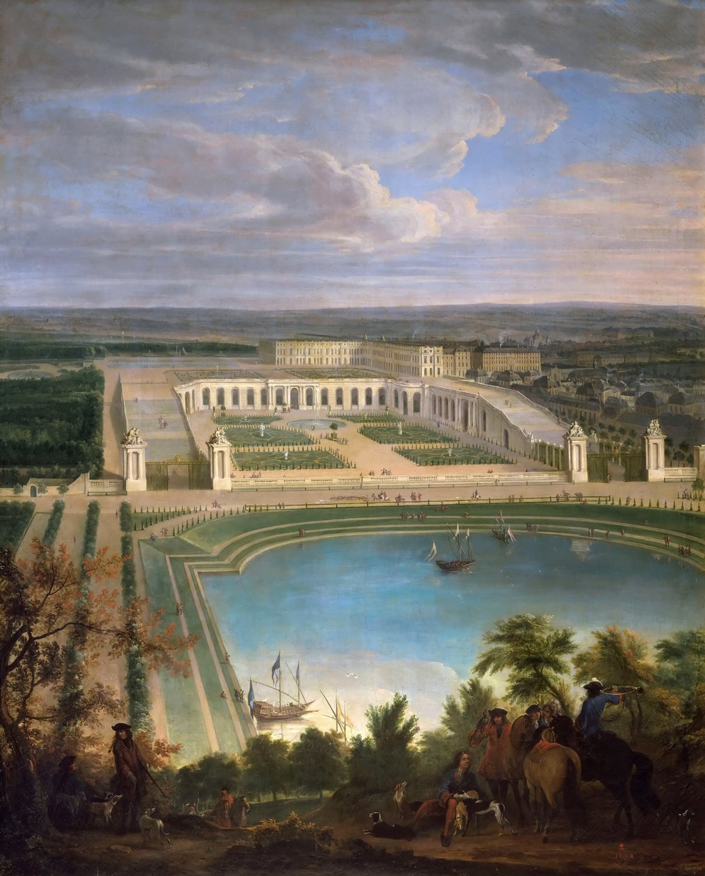 Orangeriet i Versailles-palasset av Jean Baptiste Martin
