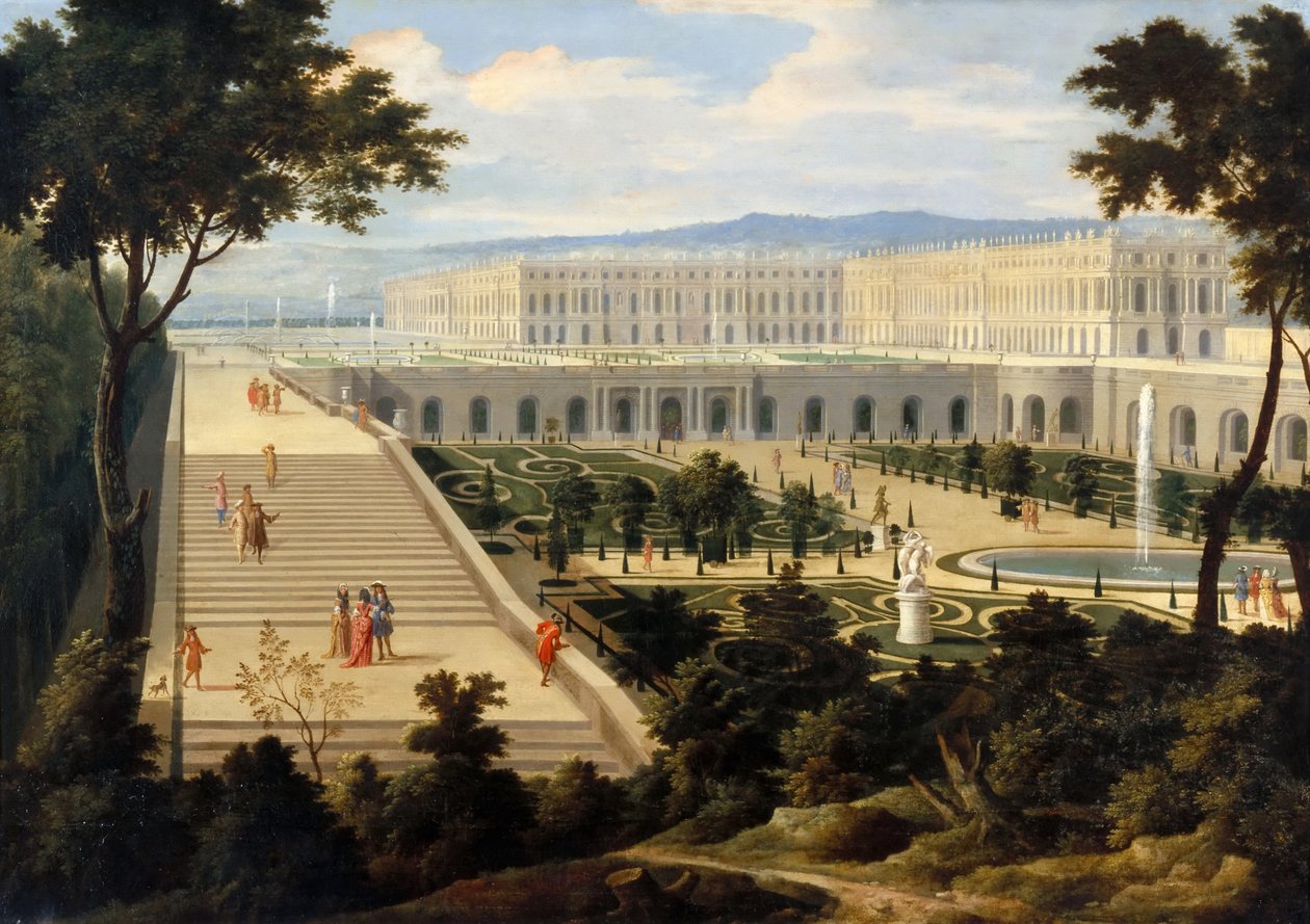 Orangeriet i Versailles-palasset av Jean Baptiste Martin