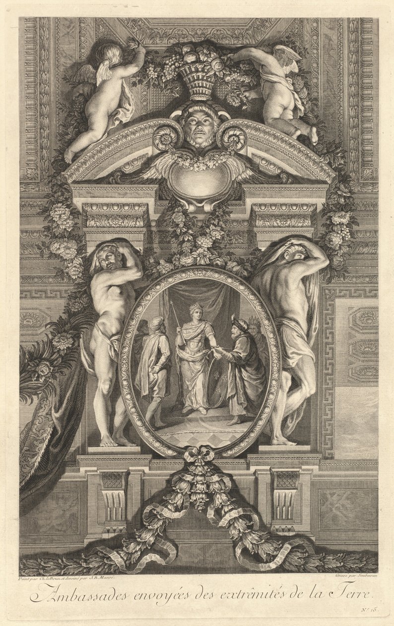 Ambassader sendt fra klodens ytterpunkter [pl. 15] av Jean Baptiste Masse
