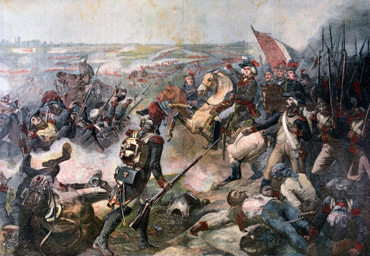 Slaget ved Fleurus, 26. juni 1794, 1892 av Jean Baptiste Mauzaisse