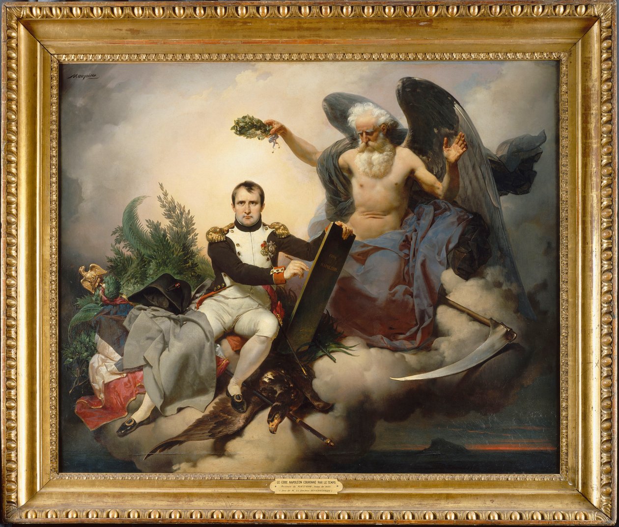 Napoleon. Allegori, 1833. av Jean Baptiste Mauzaisse