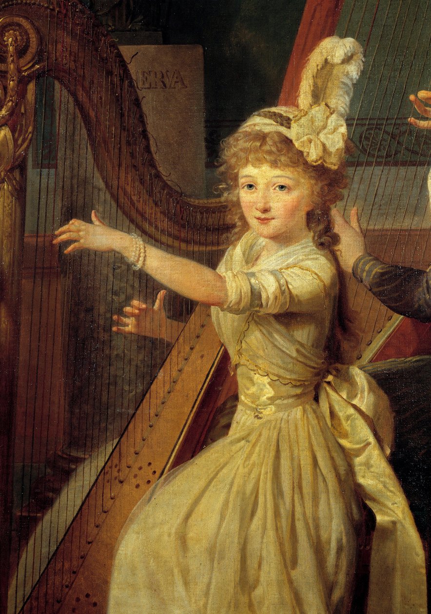 Stephanie Felicite Ducrest de Saint-Aubin, grevinne av Genlis av Jean Baptiste Mauzaisse