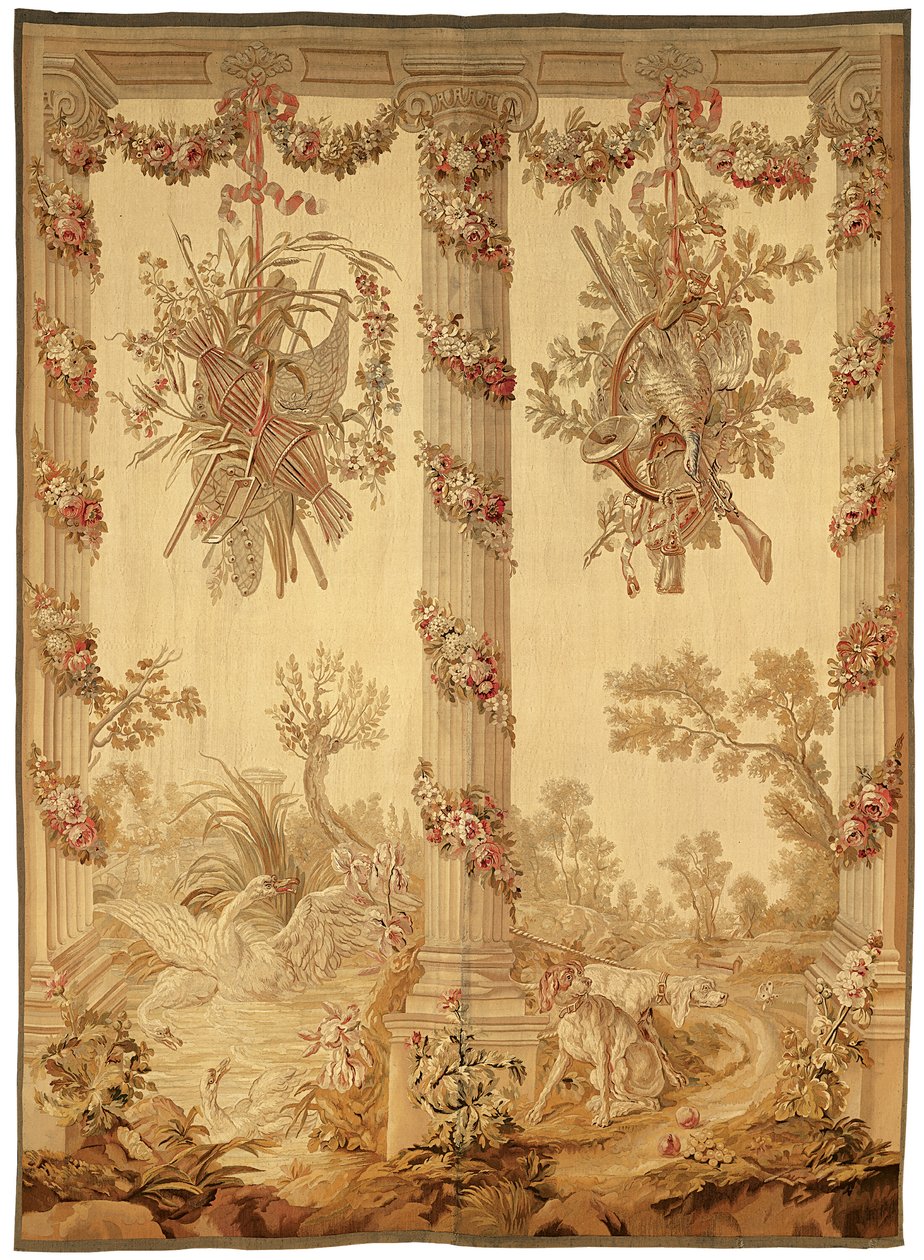 Et panel fra a Porticoes Series av Jean Baptiste Oudry