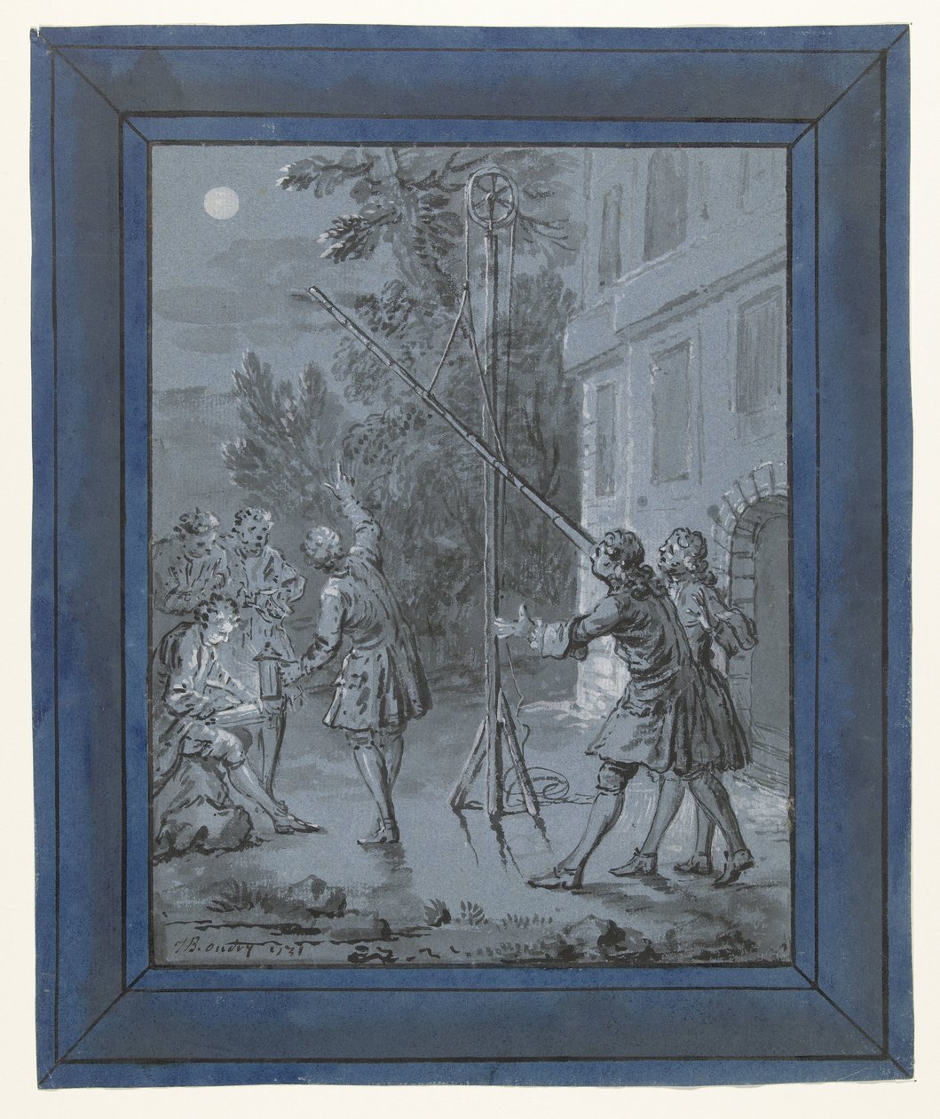 Et dyr i månen / Un Animal dans la Lune Illustrasjoner for fabler av Jean de La Fontaine (serietittel) av Jean Baptiste Oudry