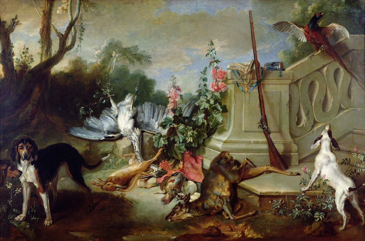 Jaktens retur, 1732 av Jean Baptiste Oudry