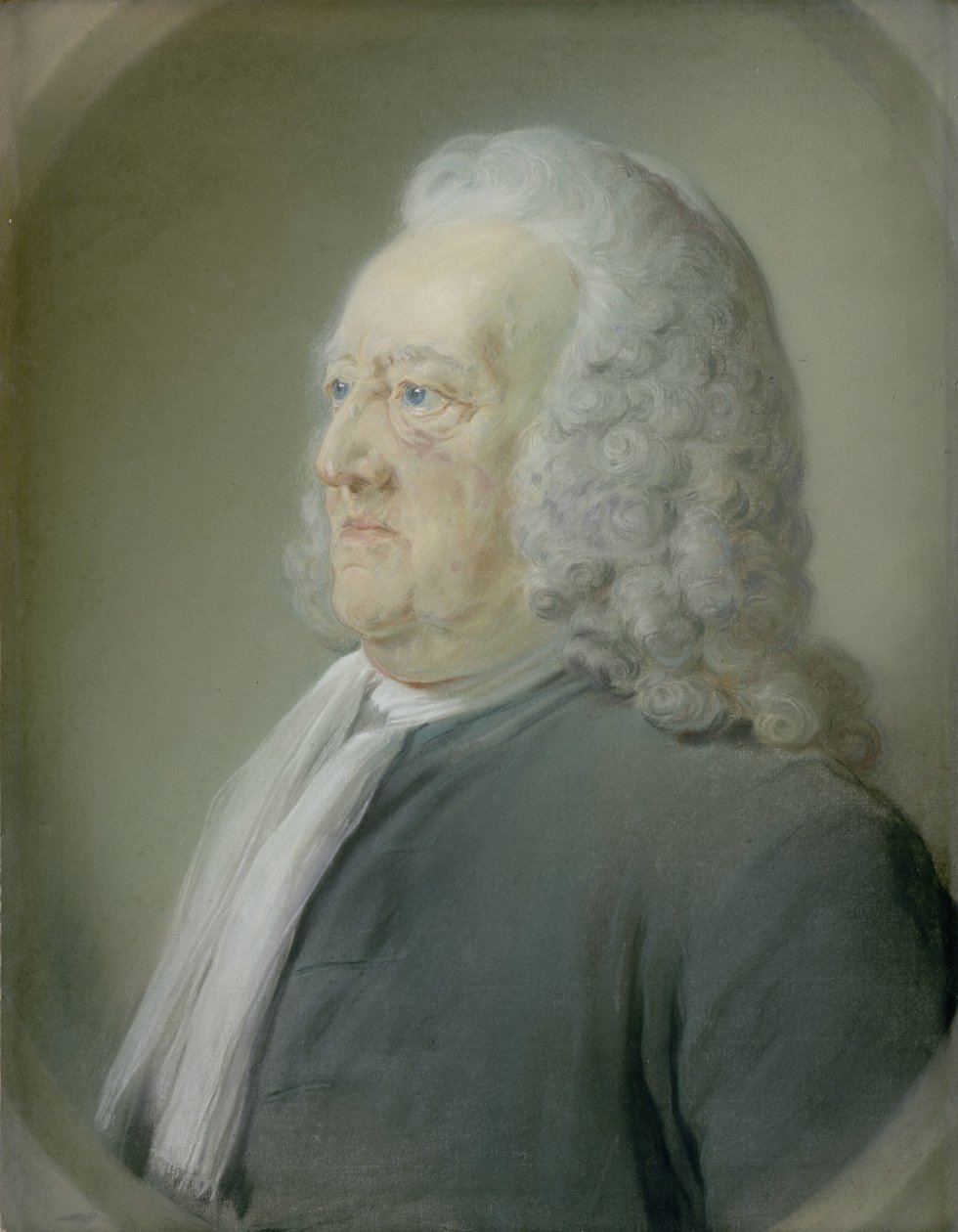Arent van der Waeyen (1685-1767). Kjøpmann og råd i bystyret i Amsterdam av Jean Baptiste Perroneau