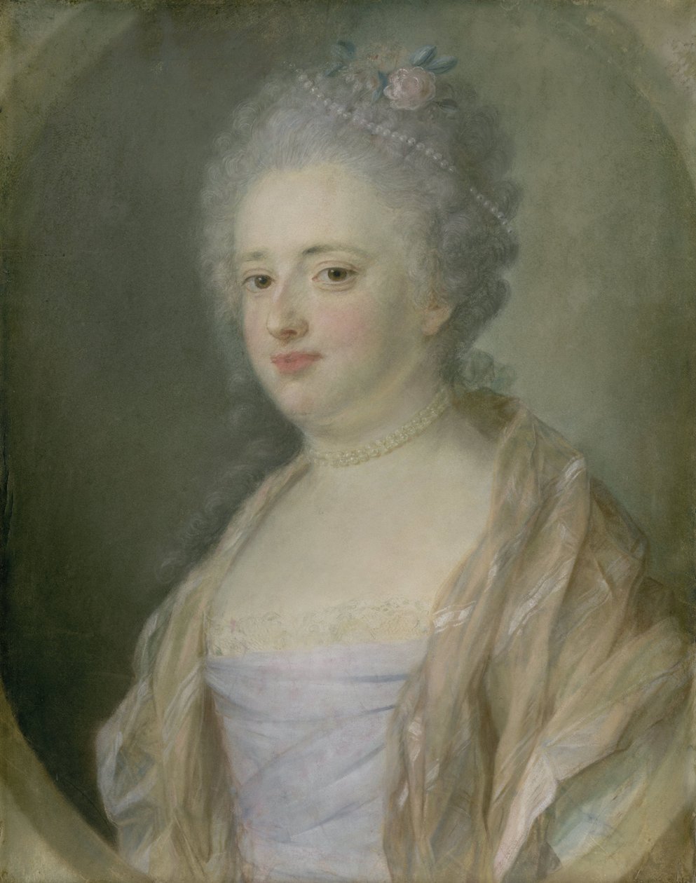 Catharina Elisabeth Metayer (1744-1800) av Jean Baptiste Perroneau