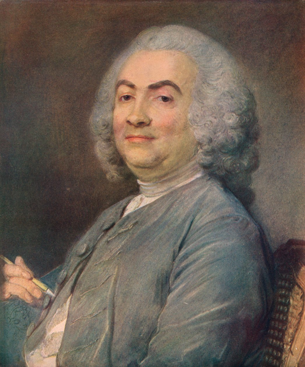 Laurent Carrs, 1745 av Jean Baptiste Perronneau