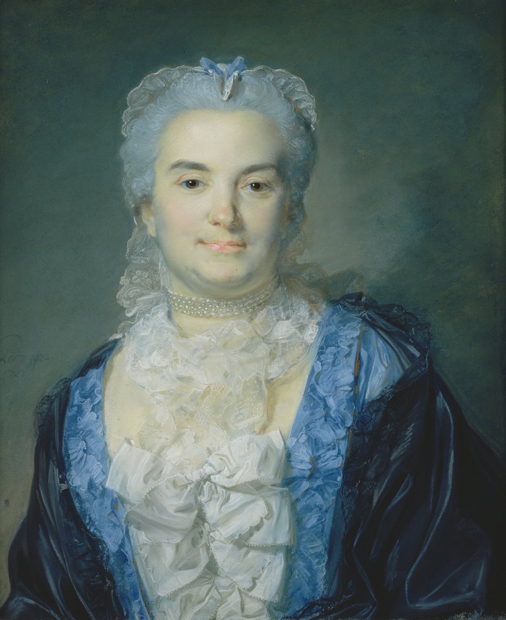 Portrett av Madame Chevotet, 1751 av Jean Baptiste Perronneau