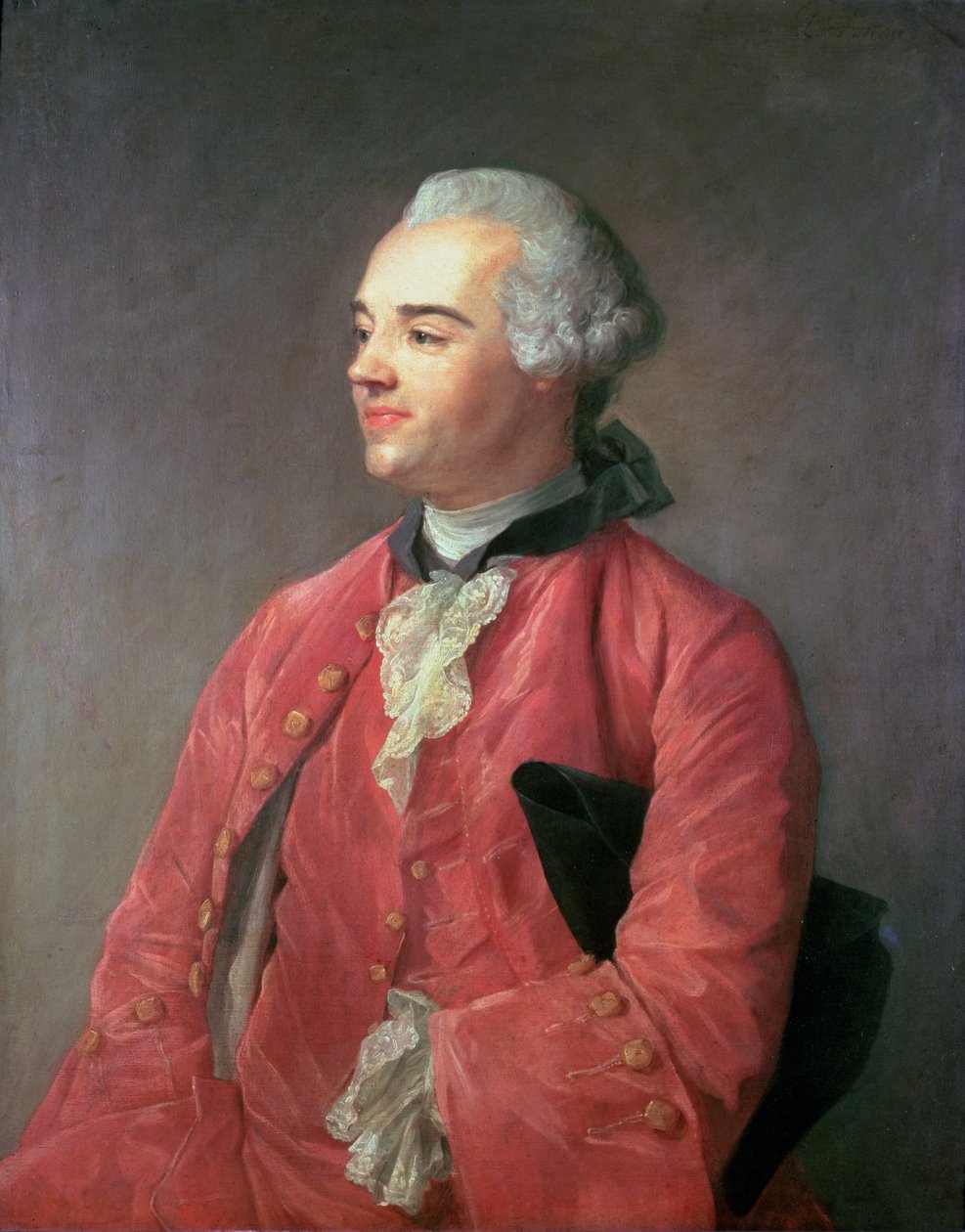 Portrett av Jacques Cazotte av Jean Baptiste Perronneau