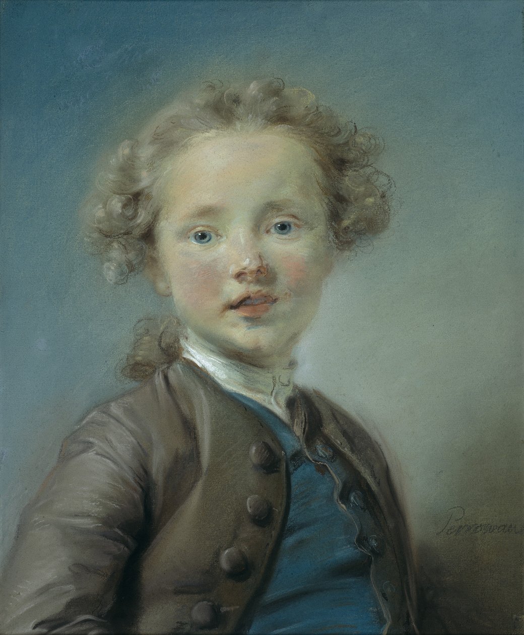 Portrett av Jean-Baptiste Antoine Le Moyne, 1747 av Jean Baptiste Perronneau