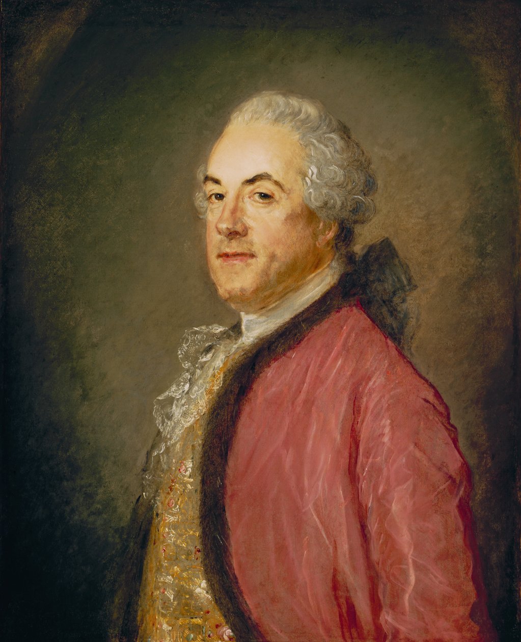 Portrett av en mann, ca. 176163 av Jean Baptiste Perronneau
