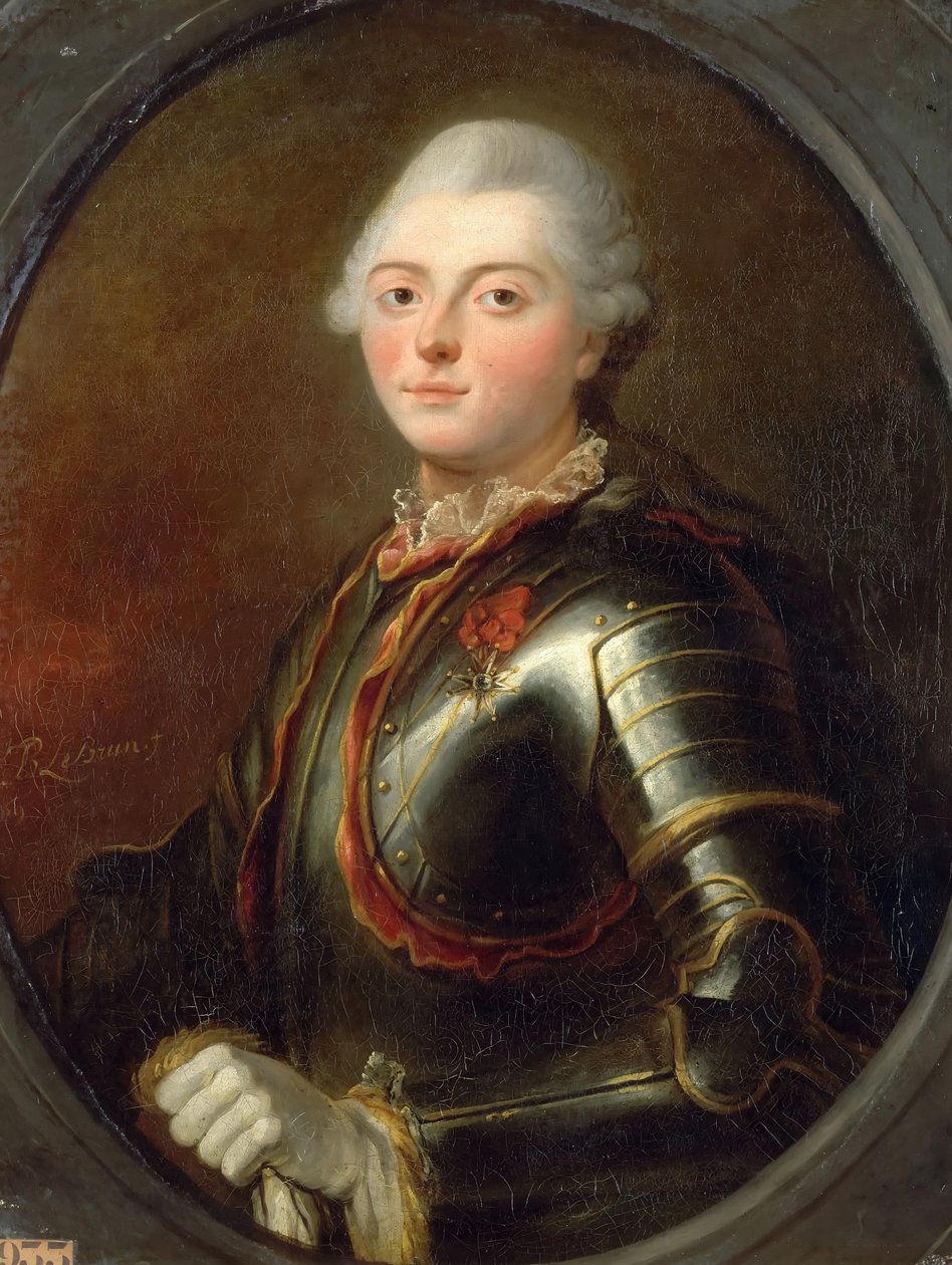 Charles Hector, comte dEstaing 1729-1794 av Jean Baptiste Pierre Le Brun