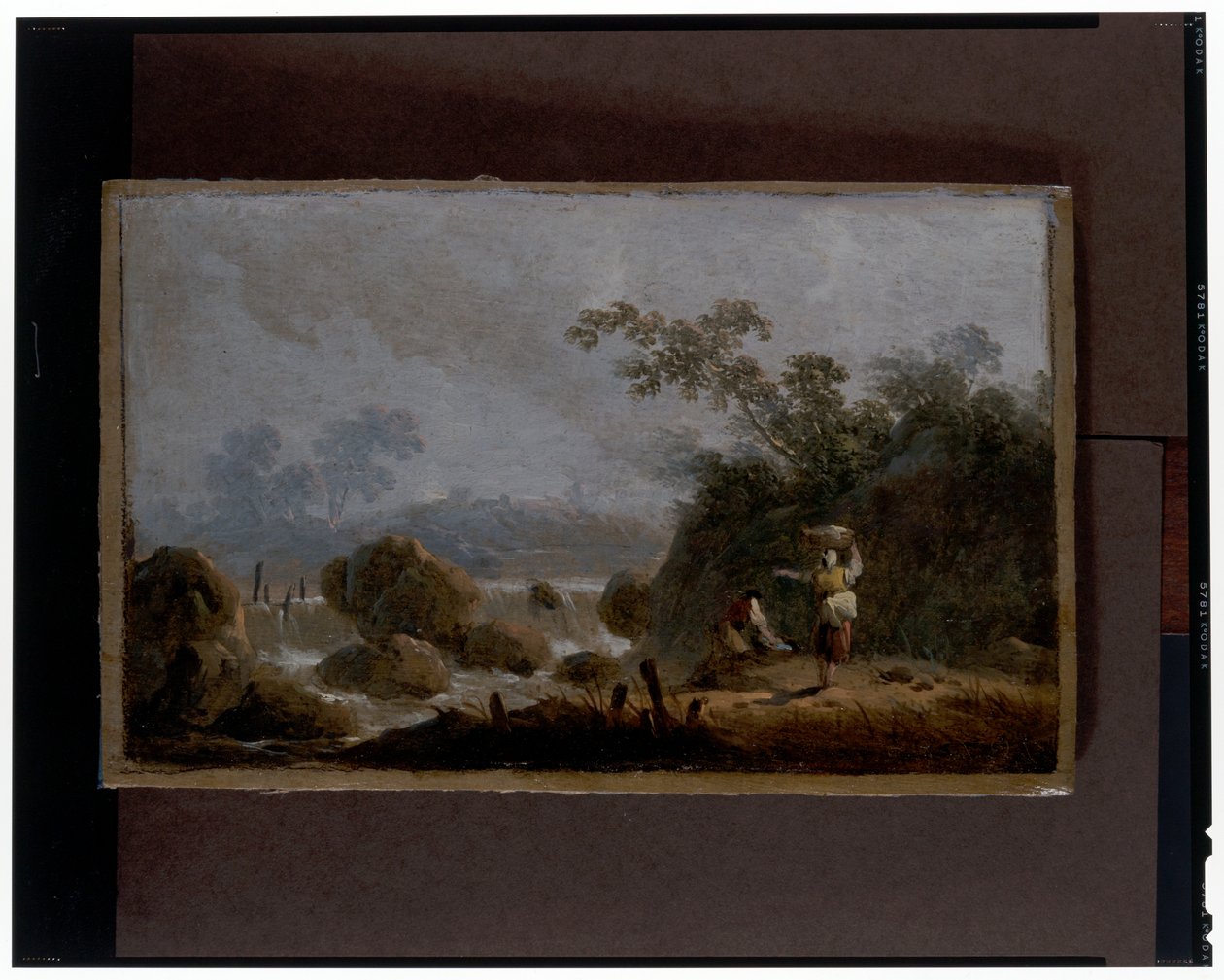 Et par landskap av Jean Baptiste Pillement