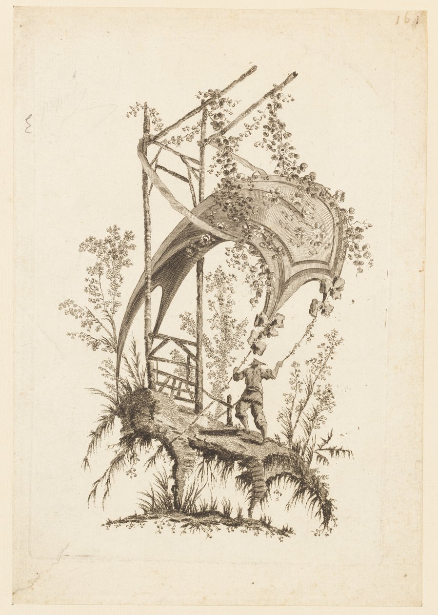 Figure Holding Two Corners of Tent, from "Recueil des Tentes Chinoises"   1302511   no       norwegian Successfully Translated  Original: Twelve Months of Flowers: March Translat: Twelve Months of Flowers: March 1293323 no norwegian Successfully Translated av Jean Baptiste Pillement
