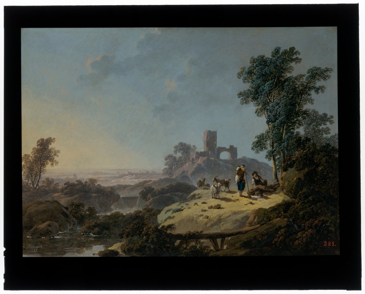 Morgenen av Jean Baptiste Pillement