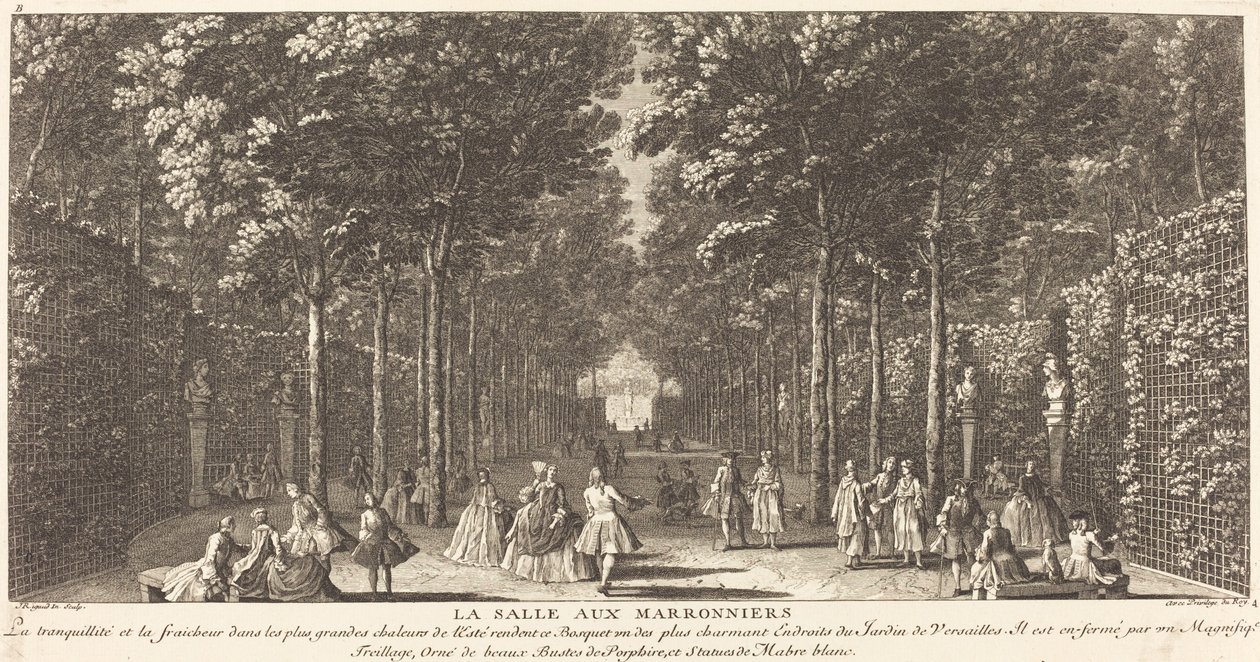 Kastanjehallen av Jean Baptiste Rigaud