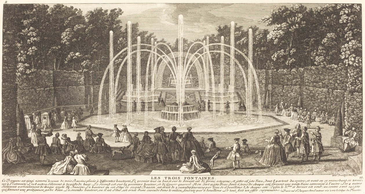 De tre fontenene av Jean Baptiste Rigaud