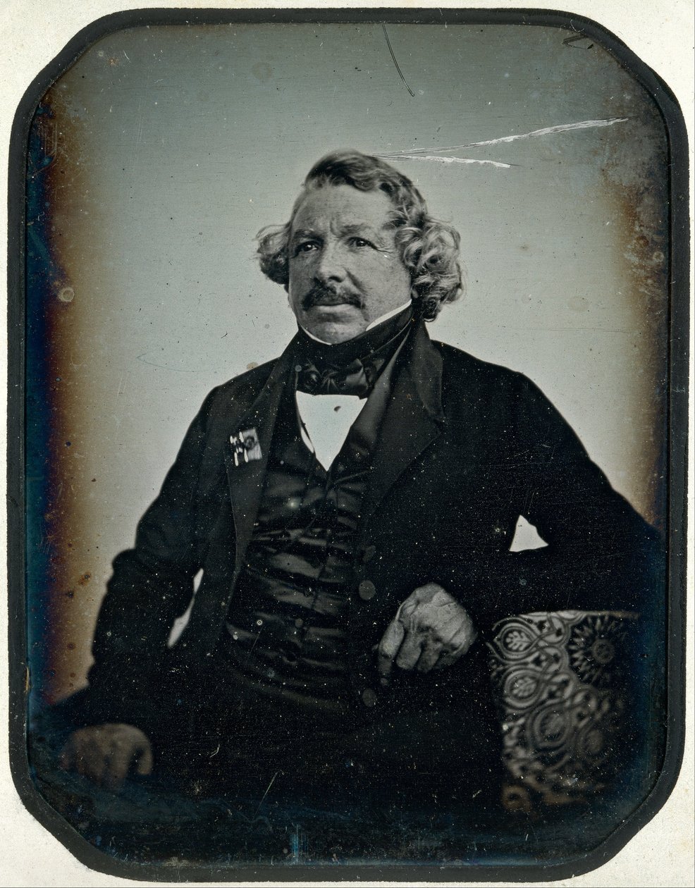 Louis Jacques Mande Daguerre av Jean Baptiste Sabatier Blot
