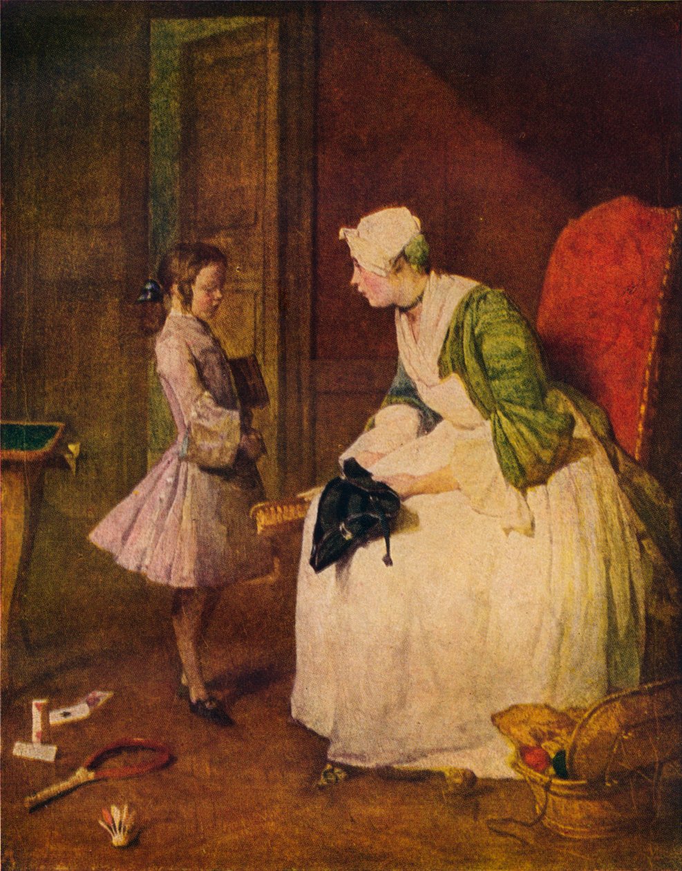 Formaningen, 1700-tallet. av Jean Baptiste Simeon Chardin