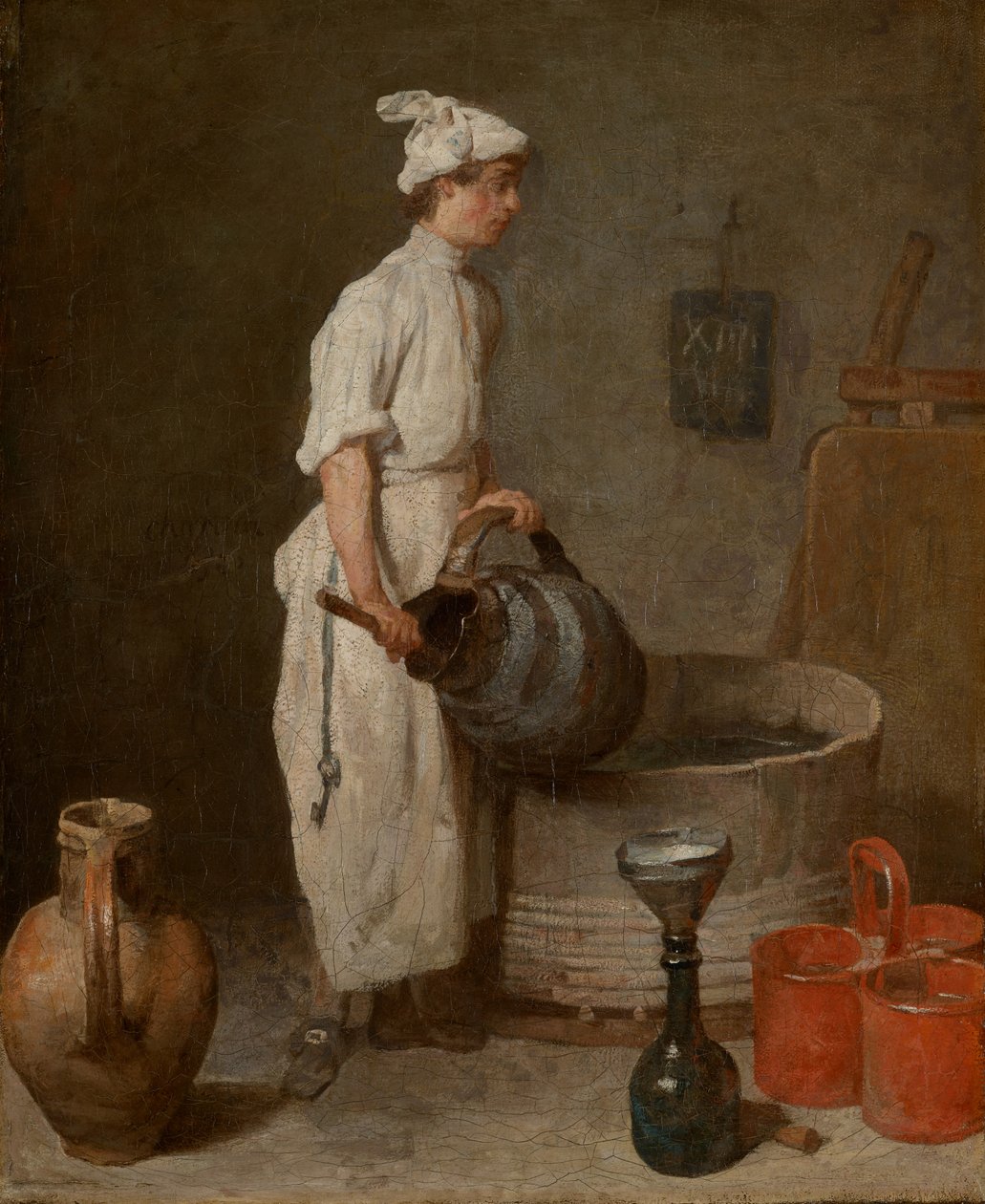 Kjellergutten, 1738 av Jean Baptiste Simeon Chardin