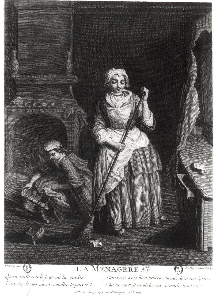 Husholdersken av Jean Baptiste Simeon Chardin