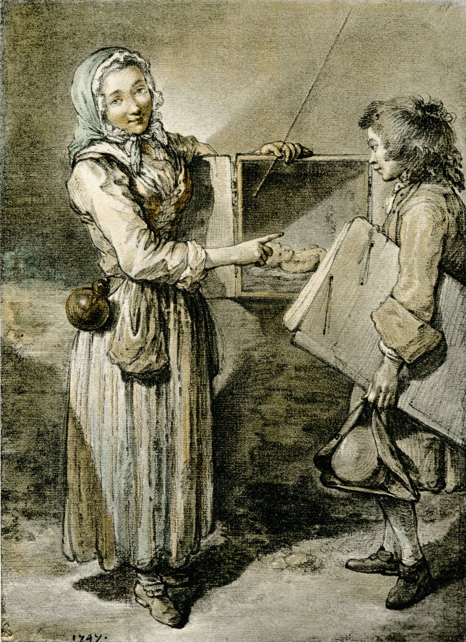 Kikkeboksen av Jean Baptiste Simeon Chardin