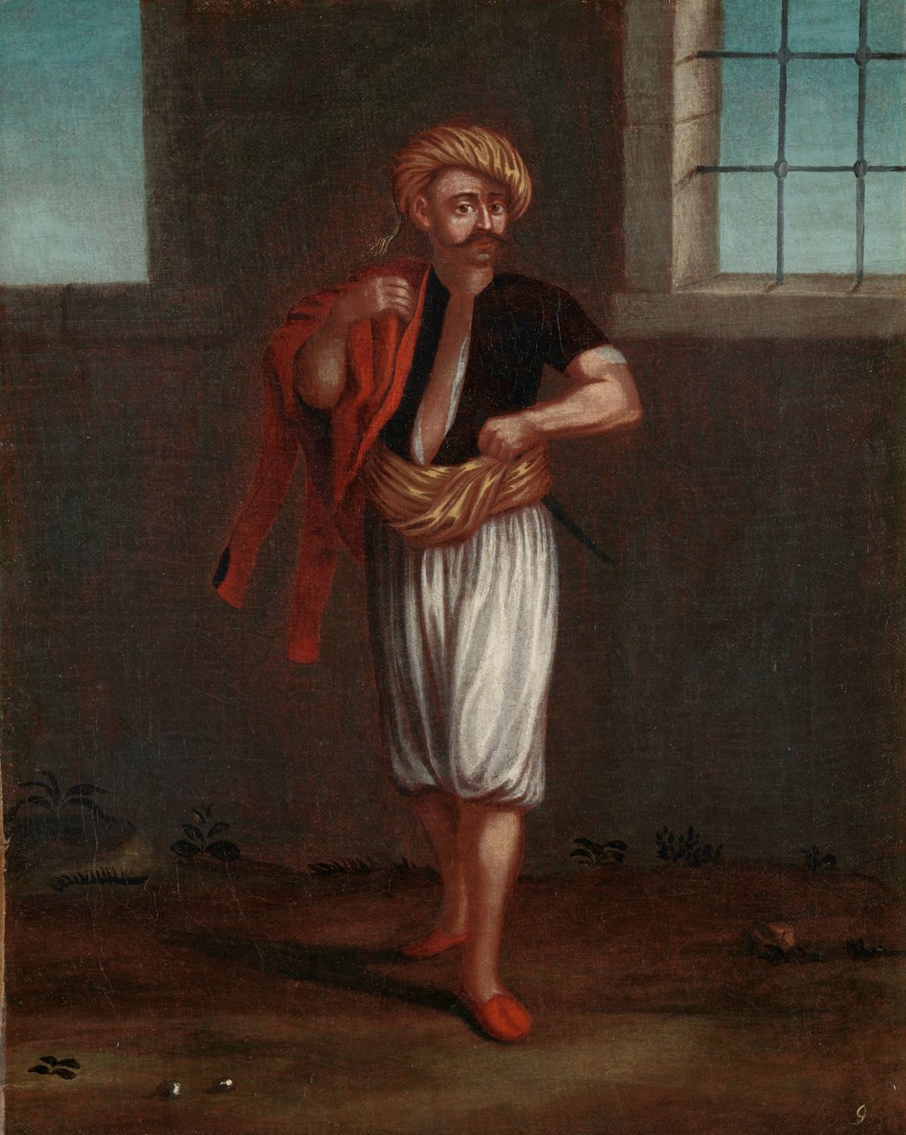En albansk sjømann av Jean Baptiste Vanmour (workshop of)