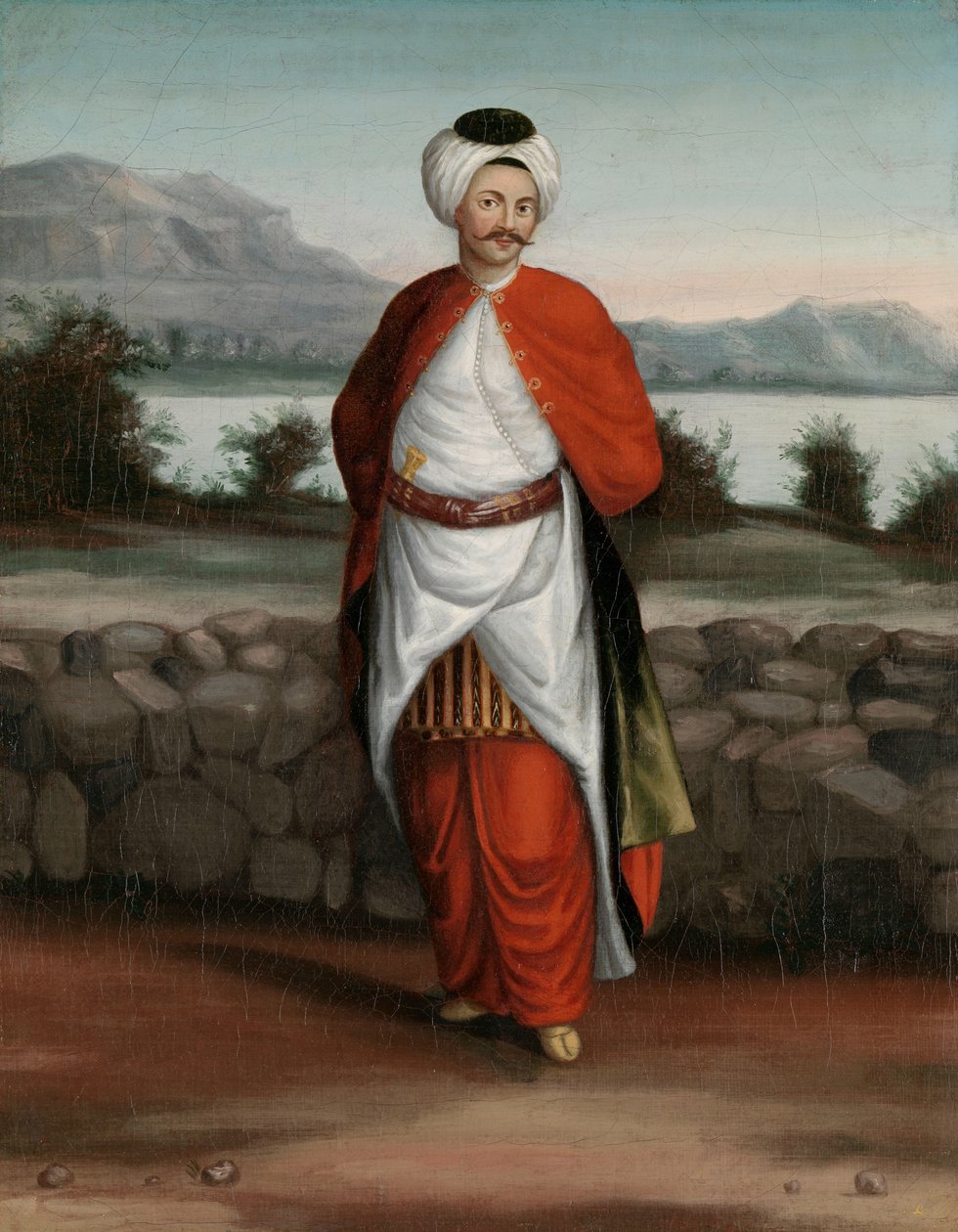Choadar, ambassadørens tjener av Jean Baptiste Vanmour (workshop of)