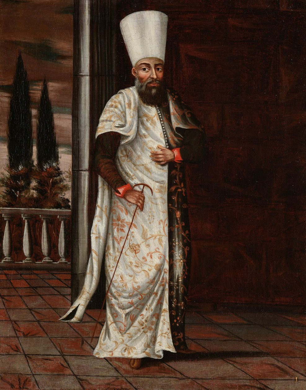 Kaoset gjenstår av Jean Baptiste Vanmour (workshop of)