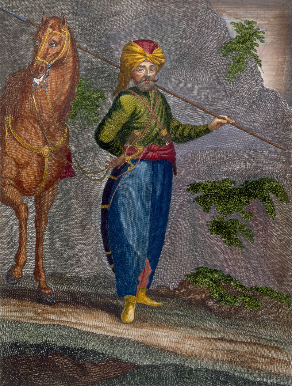 En Spahi, plate 34 fra 