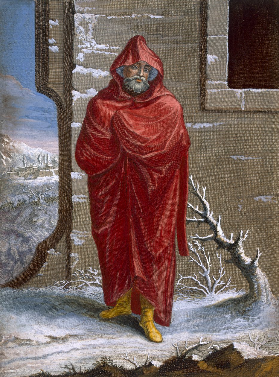 En tyrker i vinterklær, plate 41 fra 