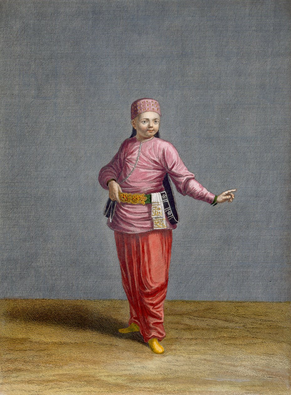 En tyrkisk gutt, plate 44 fra 