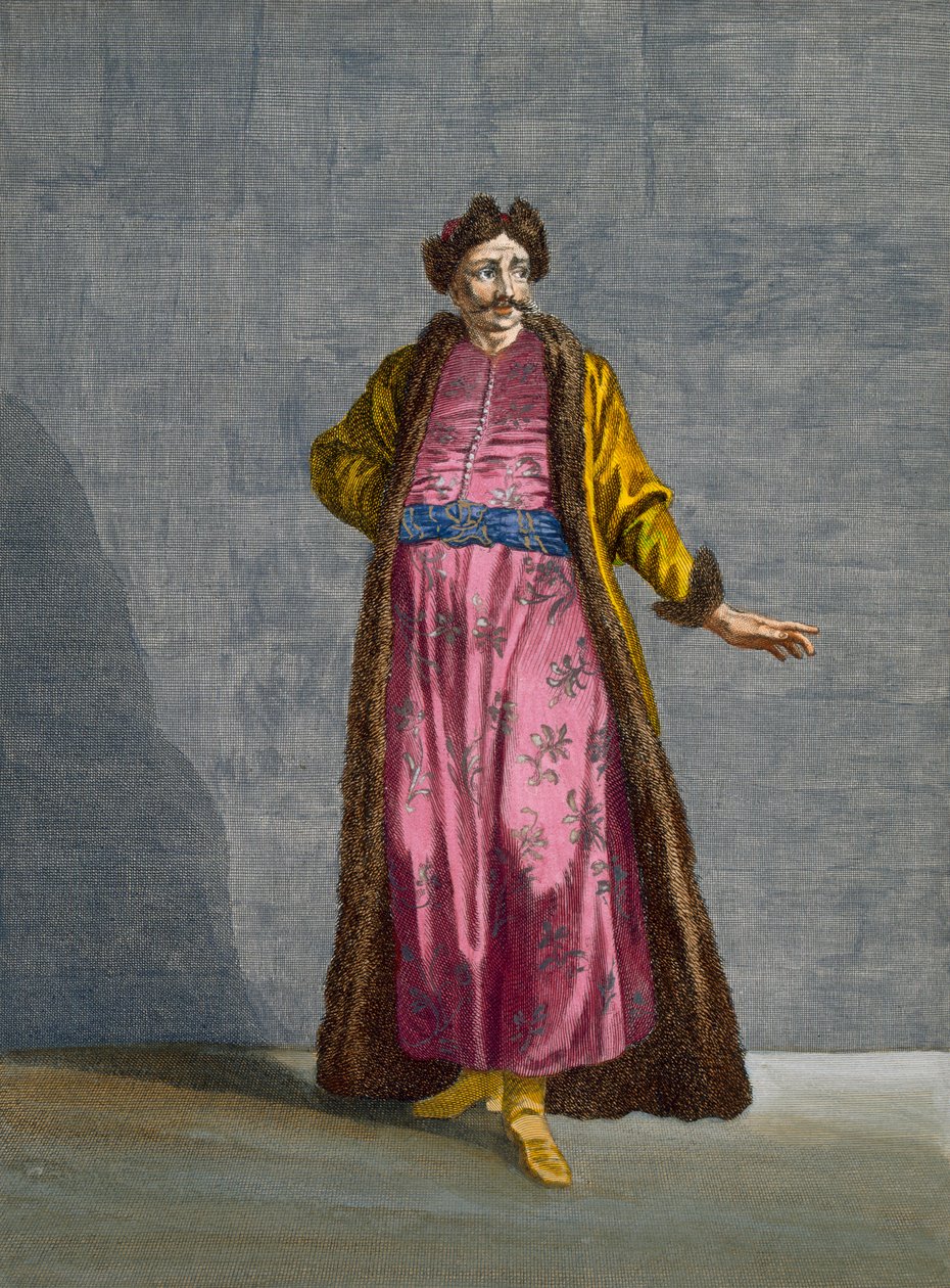 A Wallachian Gentleman, plate 80 fra 