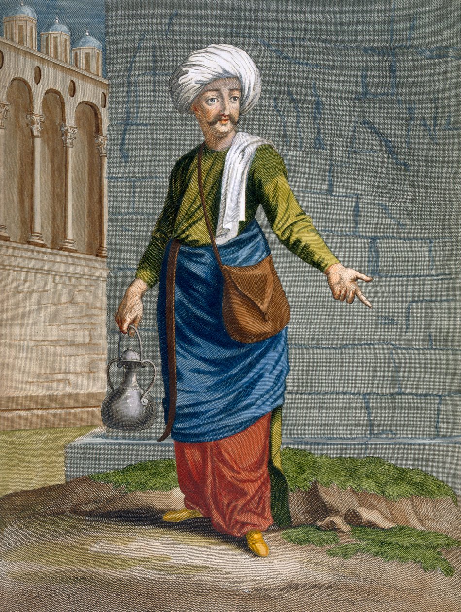An Ambulant Barber, plate 58 fra 