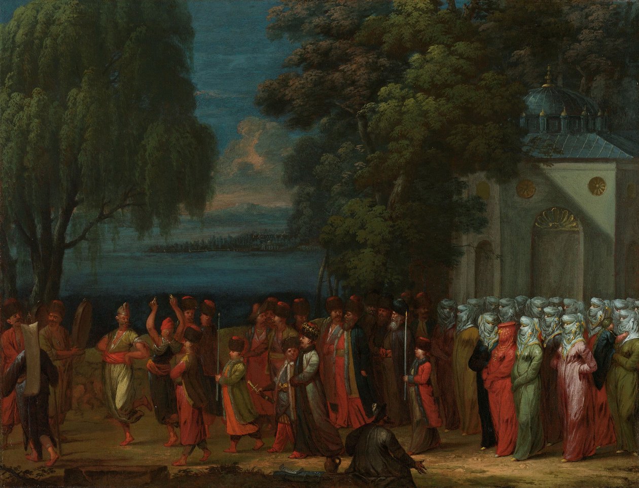 Armensk bryllup av Jean Baptiste Vanmour