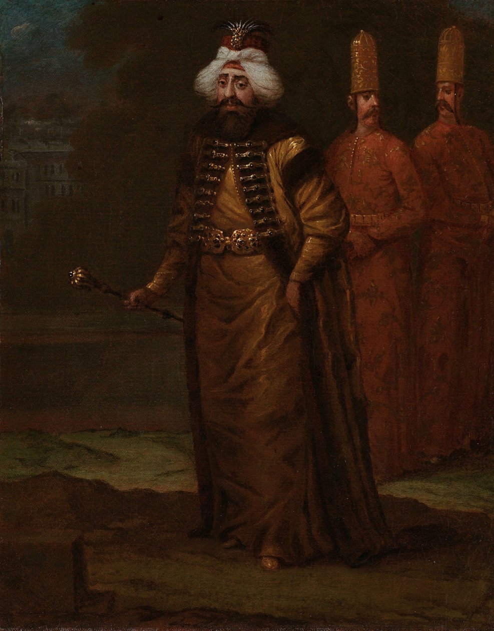Sultan Ahmed E av Jean Baptiste Vanmour